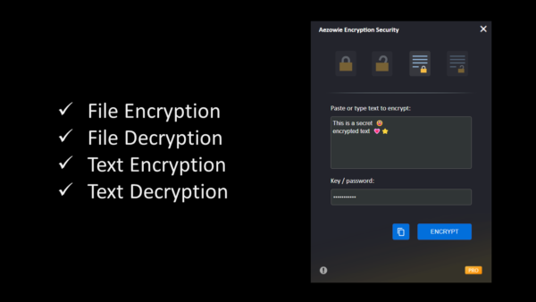 Aezowie Encryption Security (AES) Pro - Image 6